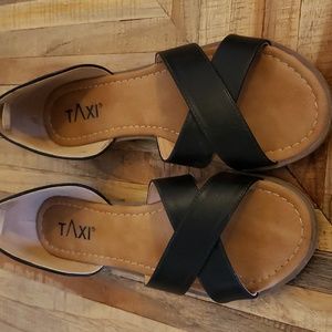 Sandals size 9 black
